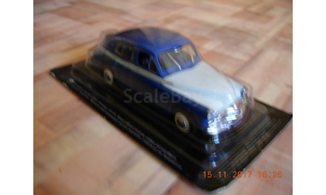ГАЗ М20В Победа deagostini, масштабная модель, scale43