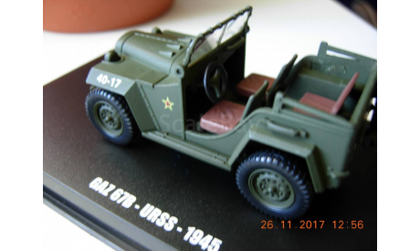 ГАЗ-67 Б Schuco., масштабная модель, scale43
