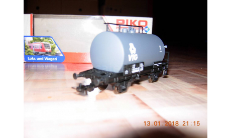 Модель цистерны фирмы PiKO, железнодорожная модель, scale87