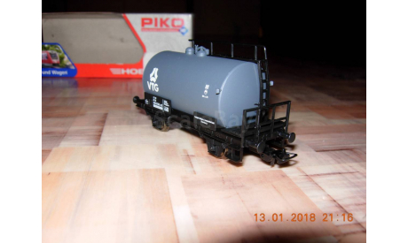 Модель цистерны фирмы PiKO, железнодорожная модель, scale87