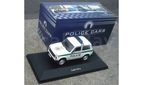 NIVA 2121 НИВА POLICE CAR COLLECTION ATLAS EDITION 1/43 РЕДКОСТЬ!!!, журнальная серия масштабных моделей, 1:43, НИВА ВАЗ NIVA