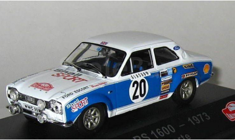 FORD ESCORT 1600 RS ’RALLY MONTE CARLO’ ATLAS EDITION 1/43, масштабная модель, 1:43, Wartburg