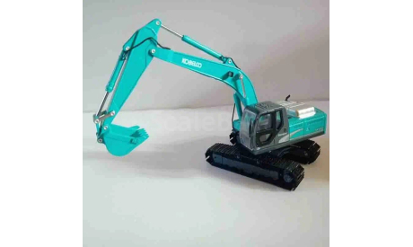 ЭКСКАВАТОР KOBELCO SK-200-8 1/43, масштабная модель трактора, scale43