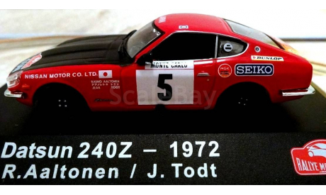 DATSUN 240 Z RALLY MONTE CARLO ATLAS EDITION 1/43, журнальная серия масштабных моделей, 1:43