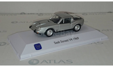 SAAB SONETT V4 ATLAS EDITION 1/43 РАСПРОДАЖА!!!, журнальная серия масштабных моделей, 1:43