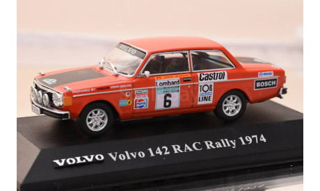 VOLVO 142 RAC RALLY VOLVO COLLECTION ATLAS EDITION 1/43, журнальная серия масштабных моделей, 1:43