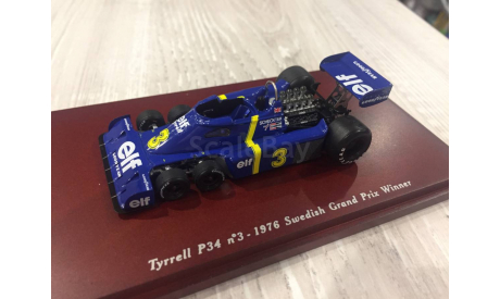 1/43 Tyrrell p34 Swedish GP 1976 TrueScale, масштабная модель, scale43