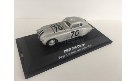 1/43 BMW 328 Coupe Mille Miglia Schuco, масштабная модель, scale43