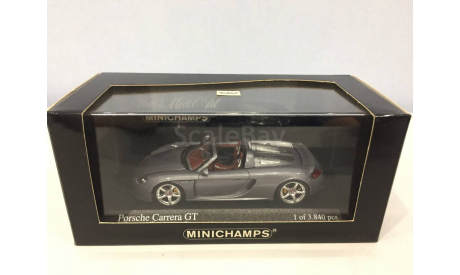 1/43 Porsche Carrera GT Minichamps, масштабная модель, scale43