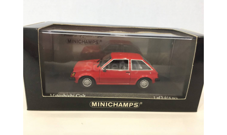 1/43 Mitsubishi Colt 1978 Minichamps, масштабная модель, scale43