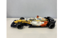 1/18 F1 Renault R27 G.Fisichella 2007, масштабная модель, Hot Wheels, scale18