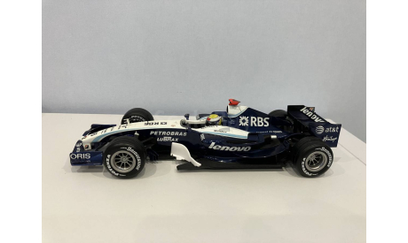 1/18 Williams FW29 N.Rosberg 2007, масштабная модель, Hot Wheels, scale18