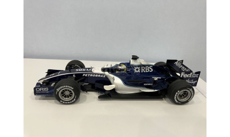 1/18 F1 Williams FW28 N.Rosberg 2006, масштабная модель, Hot Wheels, scale18