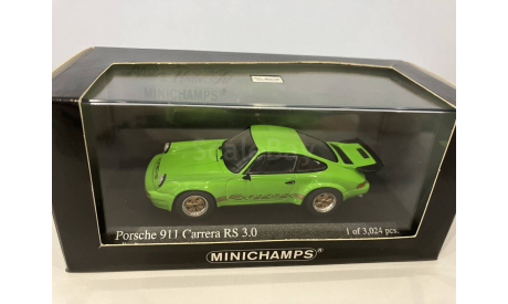 1/43 Porsche 911 Carrera RS 3.0 Minichamps, масштабная модель, scale43