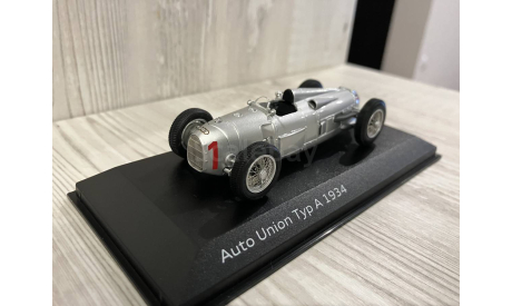 1/43 Auto Union Typ A 1934 Minichamps, масштабная модель, scale43