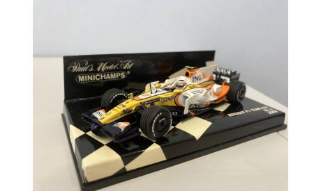 1/43 Renault r28 2008 Minichamps, масштабная модель, scale43