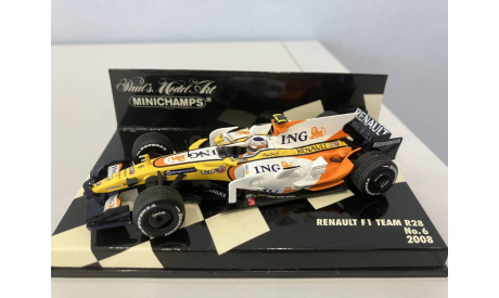 1/43 Renault r28 2008 Minichamps, масштабная модель, scale43