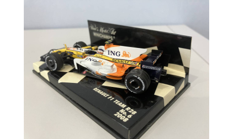 1/43 Renault r28 2008 Minichamps, масштабная модель, scale43