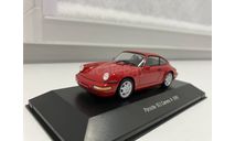 1/43 Porsche 911 Carrera 4 1991 Atlas, масштабная модель, scale43