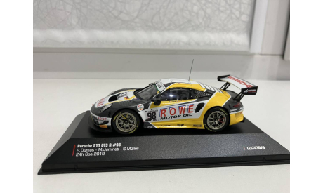 1/43 Porsche 911 GT3 R ixo, масштабная модель, IXO Le-Mans (серии LM, LMM, LMC, GTM), scale43
