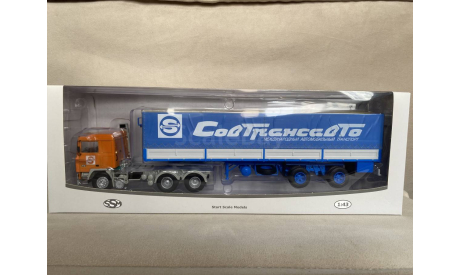 Volvo F12 с полуприцепом Fruehauf Savoyarde, масштабная модель, Start Scale Models (SSM), scale43