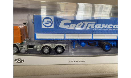 Volvo F12 с полуприцепом Fruehauf Savoyarde, масштабная модель, Start Scale Models (SSM), scale43