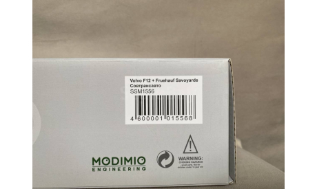 Volvo F12 с полуприцепом Fruehauf Savoyarde, масштабная модель, Start Scale Models (SSM), scale43