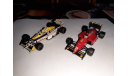 WILLIAMS FW 12 C R.Patrese , FERRARI F1 87/88 G.Berger. ONYX, редкая масштабная модель, scale43