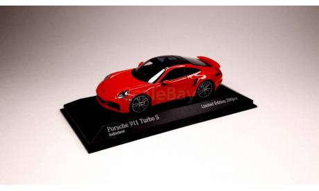 Porsche 911 (992) Turbo S, масштабная модель, Minichamps, scale43