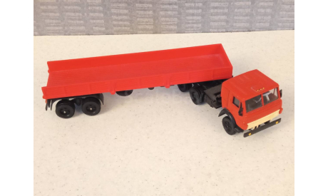 КАМАЗ-5410 СЕДЕЛЬНЫЙ ТЯГАЧ С ПОЛУПРИЦЕПОМ, масштабная модель, АРЕК, 1:43, 1/43