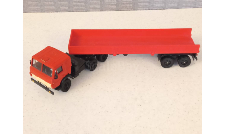 КАМАЗ-5410 СЕДЕЛЬНЫЙ ТЯГАЧ С ПОЛУПРИЦЕПОМ, масштабная модель, АРЕК, 1:43, 1/43