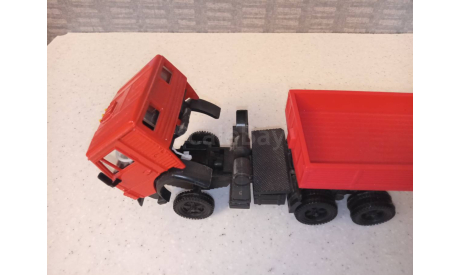 КАМАЗ-5410 СЕДЕЛЬНЫЙ ТЯГАЧ С ПОЛУПРИЦЕПОМ, масштабная модель, АРЕК, 1:43, 1/43