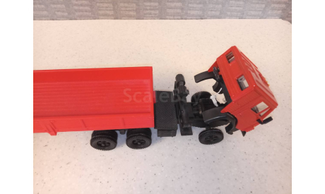 КАМАЗ-5410 СЕДЕЛЬНЫЙ ТЯГАЧ С ПОЛУПРИЦЕПОМ, масштабная модель, АРЕК, 1:43, 1/43