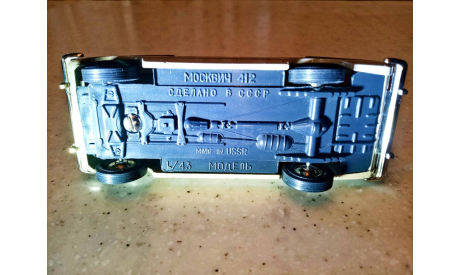 МАСШТАБНАЯ МОДЕЛЬ  МОСКВИЧ-412, масштабная модель, Тантал, 1:43, 1/43