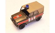 МАСШТАБНАЯ  МОДЕЛЬ ВНЕДОРОЖНИКА  УАЗ-469  ВАИ, масштабная модель, Автолегенды СССР журнал от DeAgostini, 1:43, 1/43