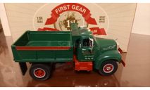 Mack b-model dump truck, масштабная модель, First Gear, scale35