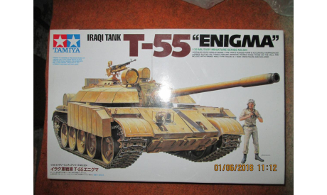 Танк т-55 энигма, сборные модели бронетехники, танков, бтт, Tamiya, scale35