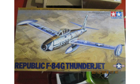 Самолёт ф-84, сборные модели авиации, scale48, tamya/тамия, F-84g