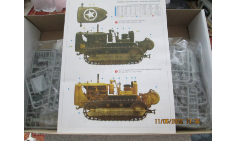 Трактор  Caterpillar D7, сборные модели бронетехники, танков, бтт, 1:35, 1/35, MiniArt