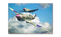 P-40B WARHAWK 1-48 TRUMPETER 02807(в стадии сборки)