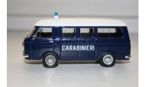 Полицейские машины мира №2 FIAT 238 CARABINIERI 1967.Полиция италии, масштабная модель, 1:43, 1/43