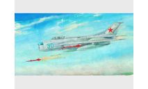 MIG-19PM FARMER E 1-48 TRUMPETER 02804(в стадии сборки), сборные модели авиации, scale48, МиГ