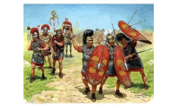 сборная модель римская пехота 2-1вв. до н.э. 1-72 звезда 8013