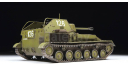 Советская самоходная артиллерийская установка СУ-76М 1-35 звезда 3662, сборные модели бронетехники, танков, бтт, 1:35, 1/35