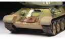 Советский средний танк Т-34/85 1-35 звезда 3687, сборные модели бронетехники, танков, бтт, бронетехника, 1:35, 1/35