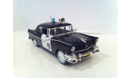 полицейские машины мира 1 ford fairlane полиция детройта сша, масштабная модель, 1:43, 1/43