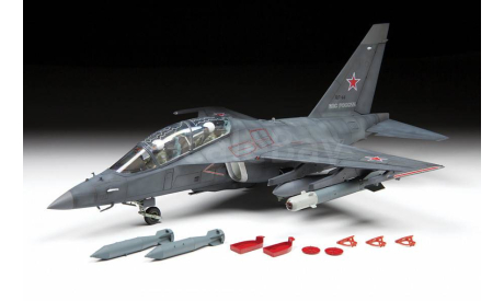 легкий бомбардировщик ЯК-130 1-48 звезда 4818 Д, сборные модели авиации, самолет, 1:48, 1/48