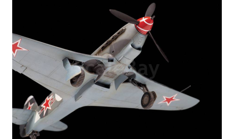 советский истребитель ЯК-9Т 1-48 звезда 4831, сборные модели авиации, самолет, 1:48, 1/48