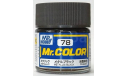 C78 Mr.Hobby Краска эмалевая металлик ’Чёрный’ / Metallic Black, 10 мл., фототравление, декали, краски, материалы, scale0