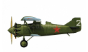 Советский истребитель АНТ-5 (И-4, И-42) 1-72 звезда 7271, сборные модели авиации, самолет, 1:72, 1/72